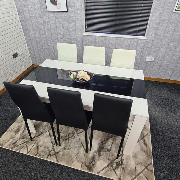 Kosy Koala Dining Table Set with 6 Chairs Dining Room and Kitchen table set of 6