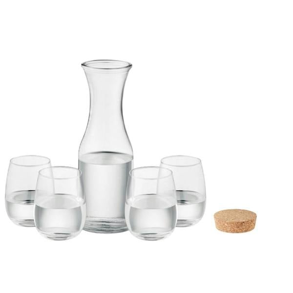 MidOcean Piccadilly Recycled Glass Drinkware Set - Transparent - 