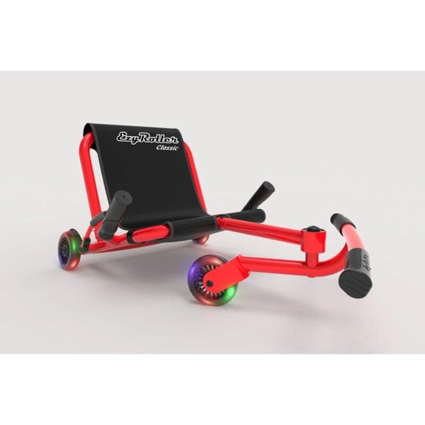 Ezy Roller EzyRoller Classic Ride-On Kart with LED Wheels - Red