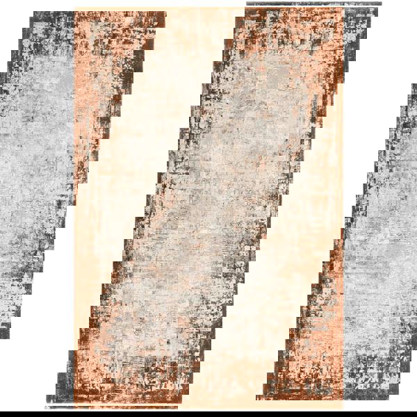 Asiatic Kuza Border Terracotta Rug