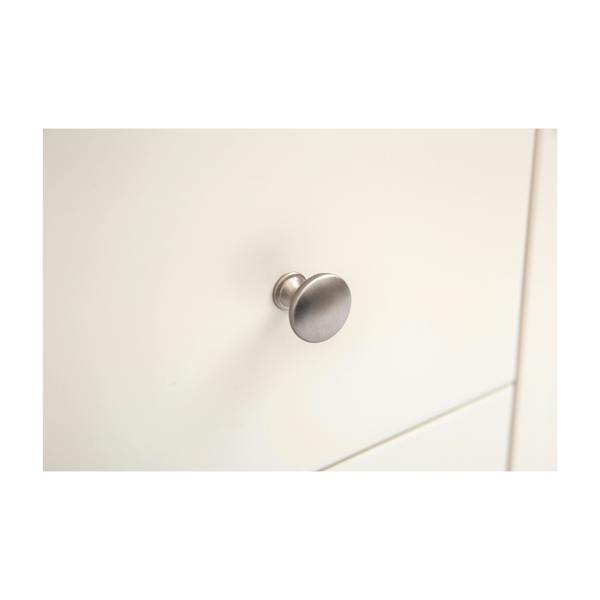 Cabinet Bits Maggiori 3 Drawer Desk - Dressing Table Chrome Knob