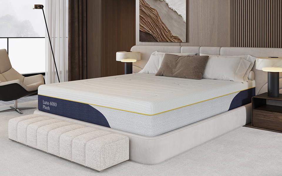 Luna 6000 Plush Gel Memory Pocket Hybrid Mattress Image