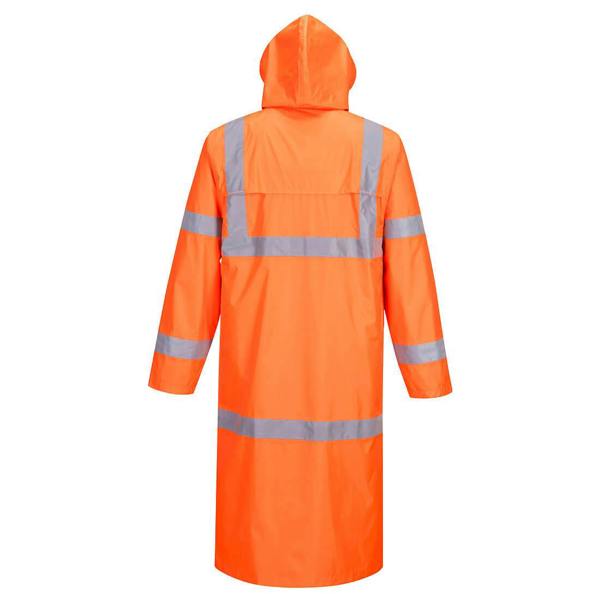 Hi-Vis Rain Coat 122cm Portwest