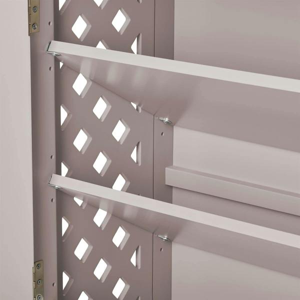 Statement Furniture Florence Shoe Storage Cabinet Large Wooden Shoe Rack