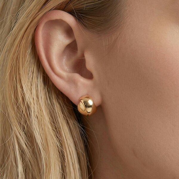 Uchi & Soto Kin Gold Knot Earrings