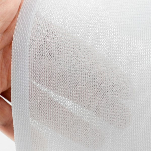 JVL Mesh Laundry Wash Bags For Delicates, Set of 3, White