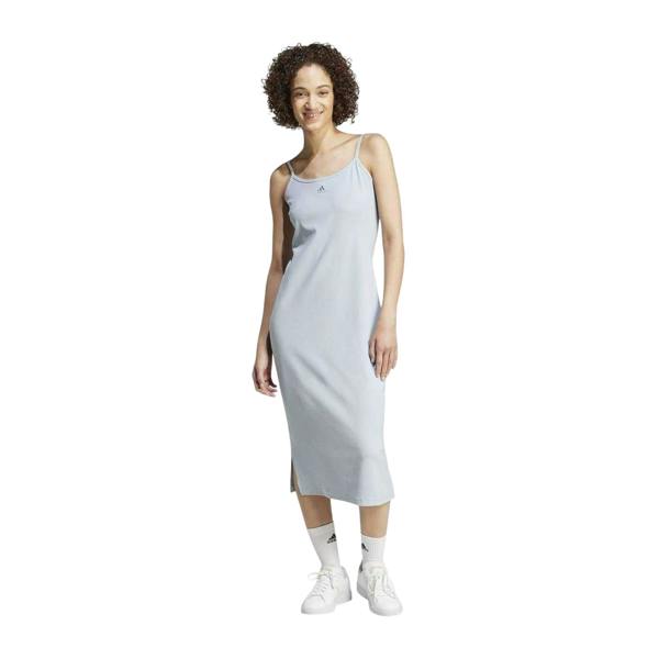 Adidas Womens/Ladies All SZN Cotton Midi Dress - Blue - 
