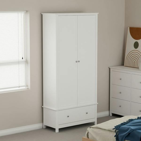 Core Products Nairn 2 Door & 1 Drawer Wardrobe