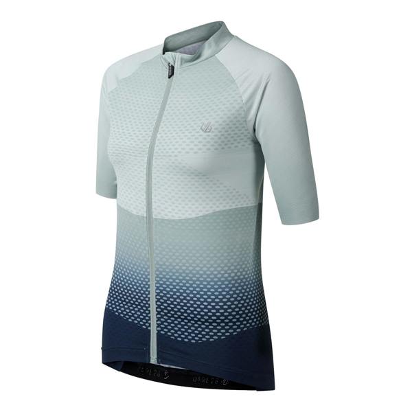 Dare 2B Womens/Ladies Lightning Cycling Jersey - Glacier Green - 