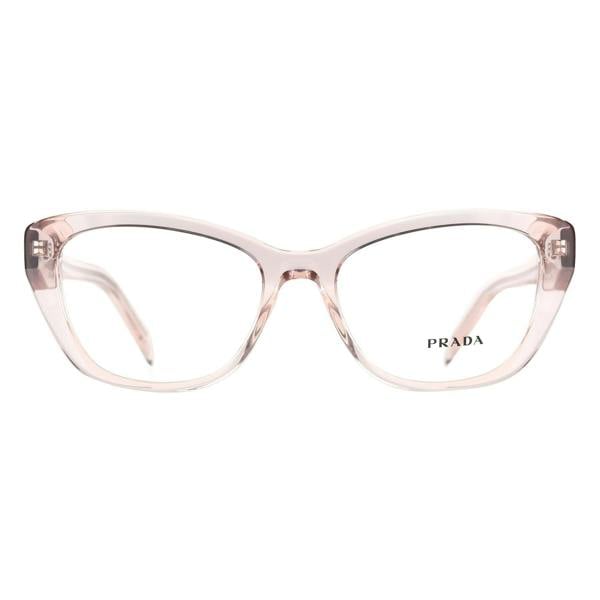 Prada Glasses Frames PR19WV 15J1O1 Crystal Geranium Women