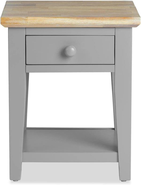 Statement Furniture Florence 1 Drawer Lamp Side Table, Assembled Sofa Table