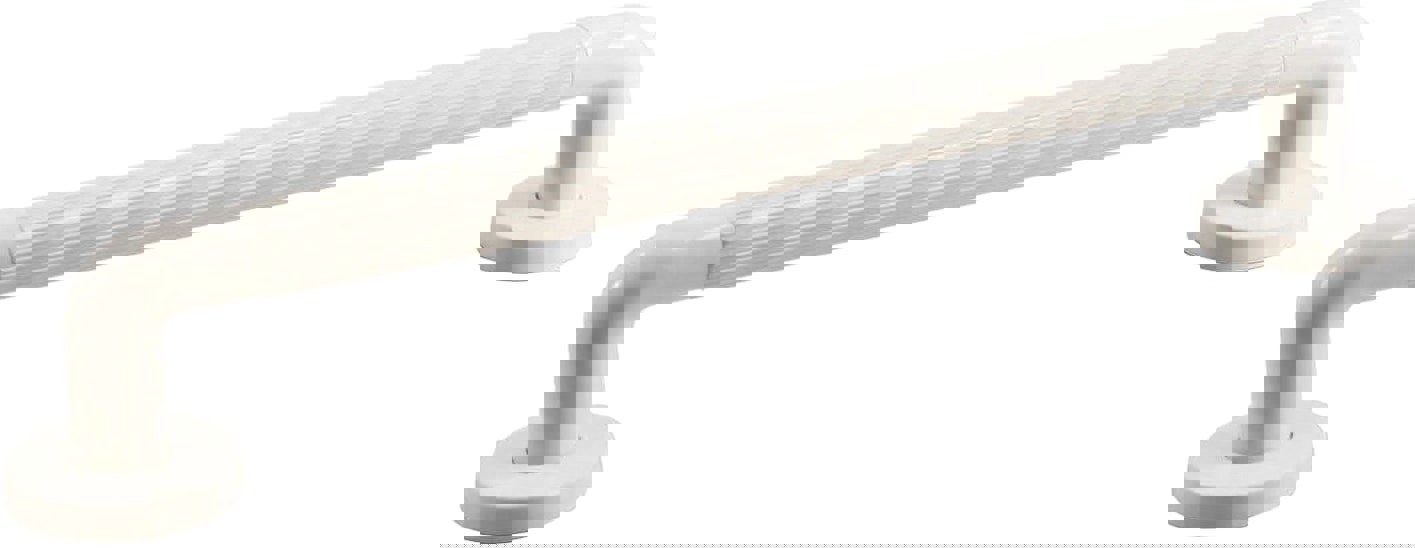 Aidapt President Ribbed UPVC Plastic Grab Bar 12 inch