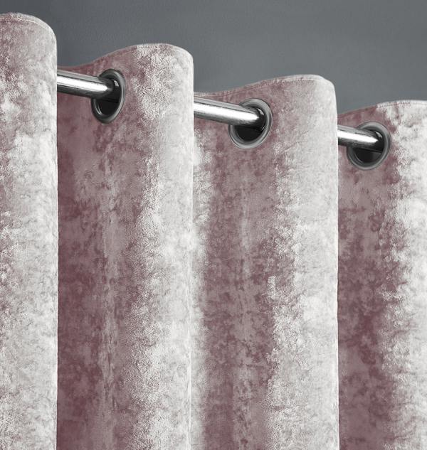 Intimates Elegant Velvet Ring Top Curtains with Rich Colours, Fully Lined for Thermal Insulation - Luxury Window Treatments - 229cm x 229cm