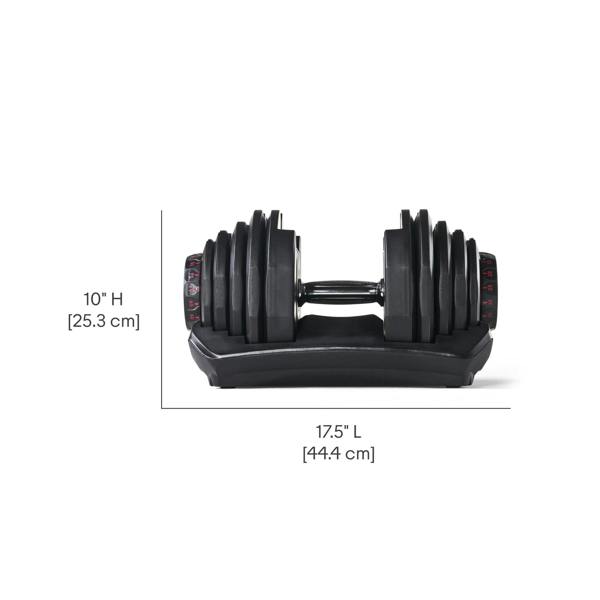 BowFlex SelectTech 1090i Adjustable Dumbbell (Single) - uk.johnsonfitness.com