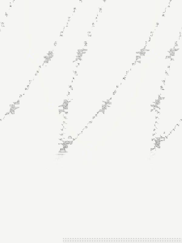 Muchv Star Charm Choker or Necklace in 18k Gold or Silver