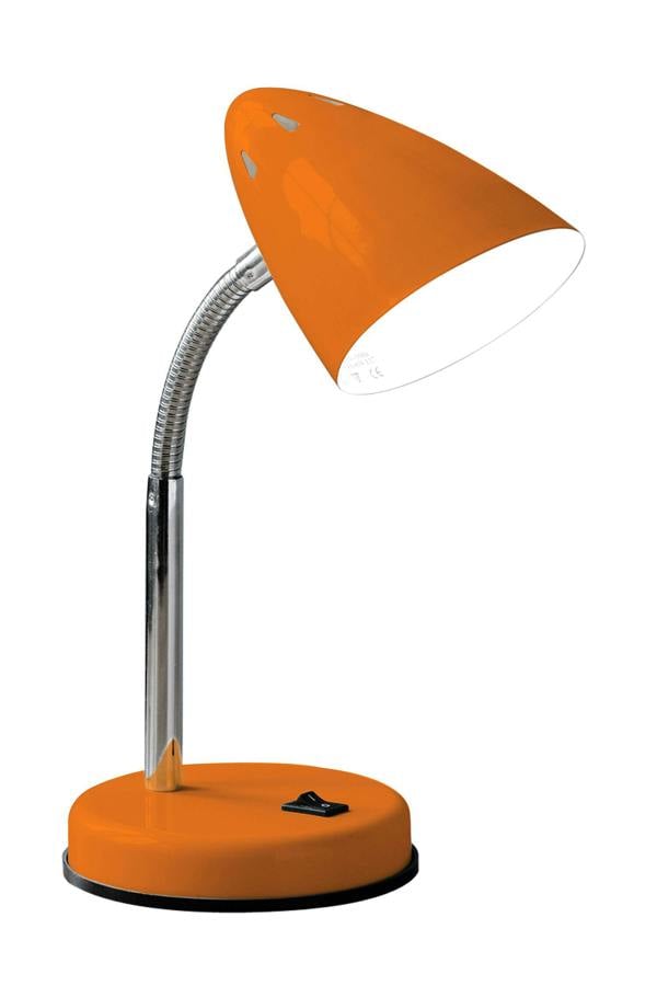 Flexi Orange Gloss Desk Lamp