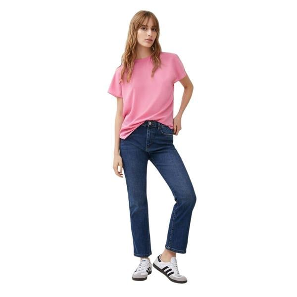 French Connection Womens/Ladies Crew Neck Regular T-Shirt - Pink - 