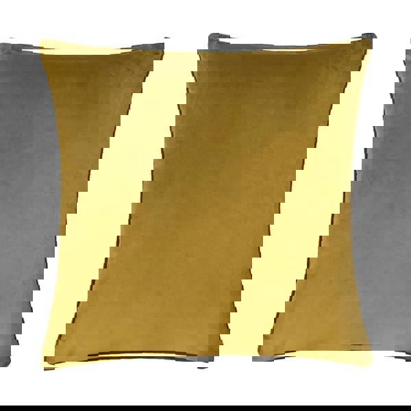 Furn Meridian Velvet Cushion Cover - Moss/Charcoal - 