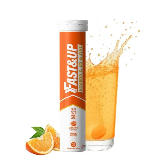 Vitamin C + D3 + Zinc Supplement - 3-in-1 Immune Support | Orange, Pack of 1