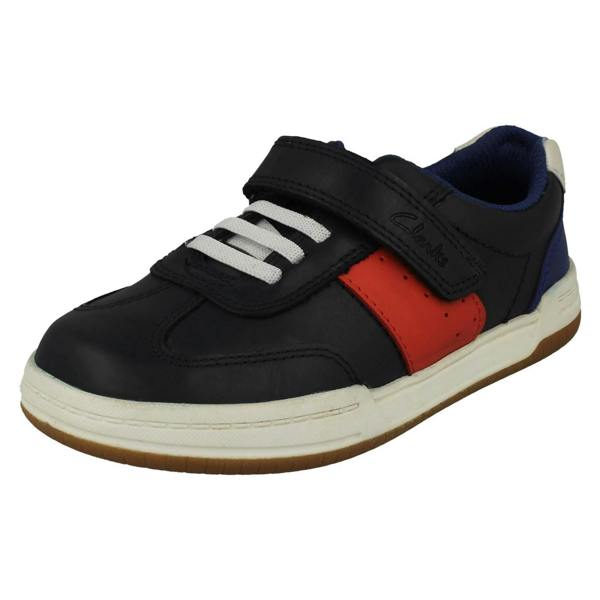 Clarks Boys Clarks Low-Top Sporty Style Trainers - Fawn Family