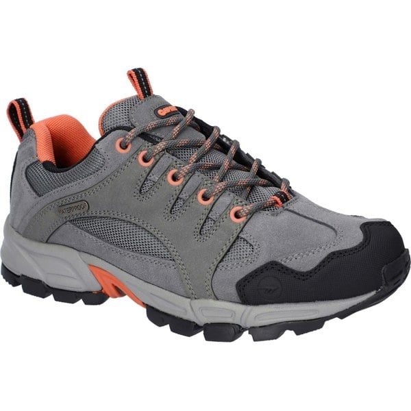 Hi-Tec Auckland Lite Leather Women's Steel/Coral/Cool Grey Hiking Boots