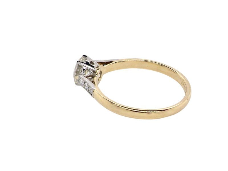 Vintage Tom A vintage diamond solitaire ring