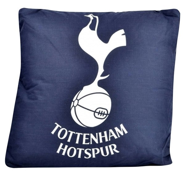 Tottenham Hotspur FC Official Football Crest Cushion - Navy/White