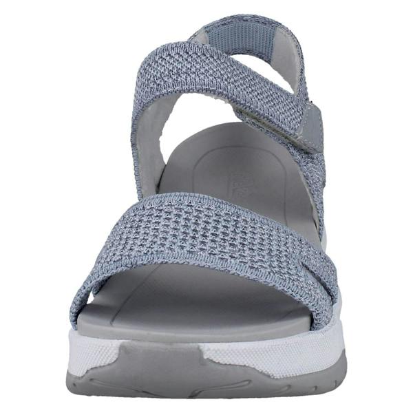 Rieker Ladies Rieker Sport Knit Wedge Sandals W3152