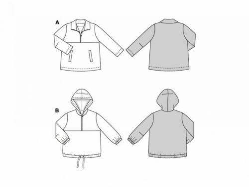 Burda Sewing Pattern 5881 Hoodies and Sweaters For Women, 18-28 (44-54) - Intermediate