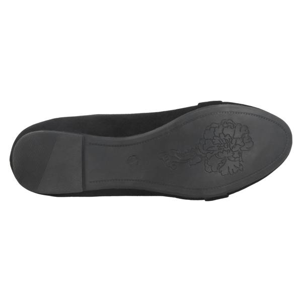 Spot On Ladies Spot On Chain Vamp Ballerinas