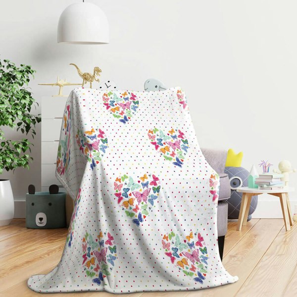 Eden Hearts Fleece Blanket Throw - Happy Linen Company