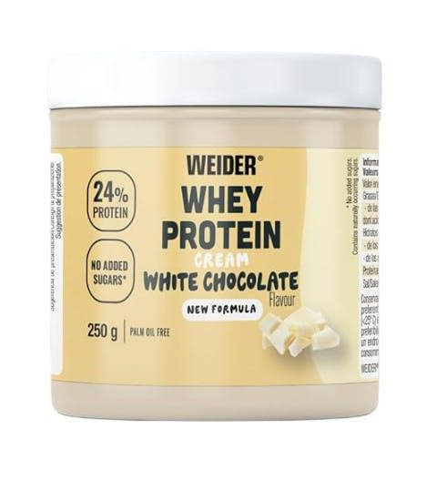Weider Whey Protein Cream, White Chocolate - 250g