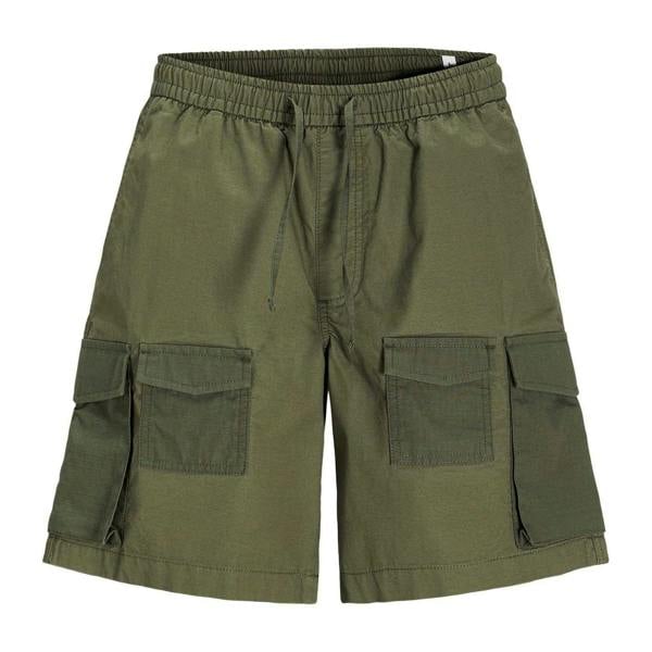 Jack And Jones Mens Alfie Cargo Shorts - Dusty Olive - 