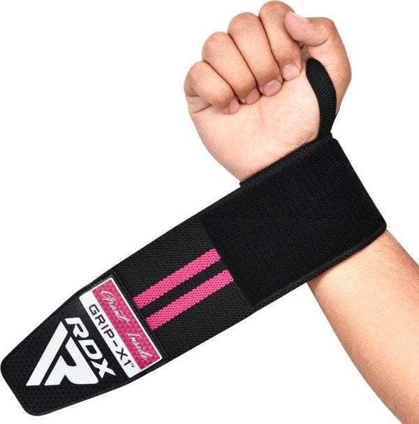 RDX Sports GYM WRIST WRAP R11 BLACK/PINK