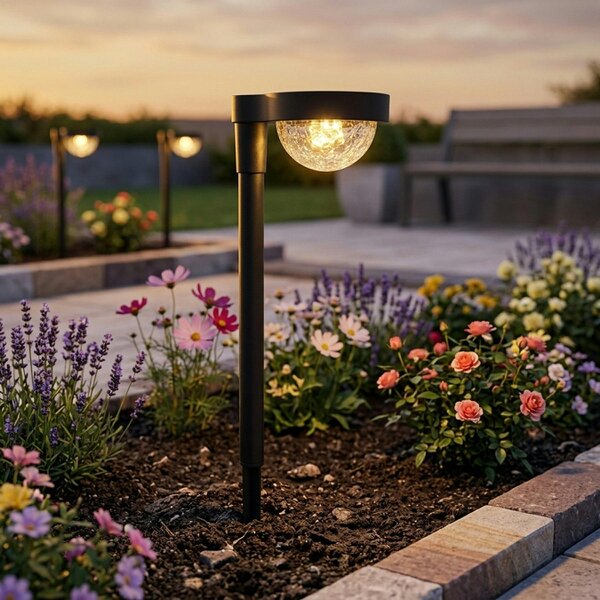 Garden Greatness 3 Pack Up and Down Solar Garden Stake Light