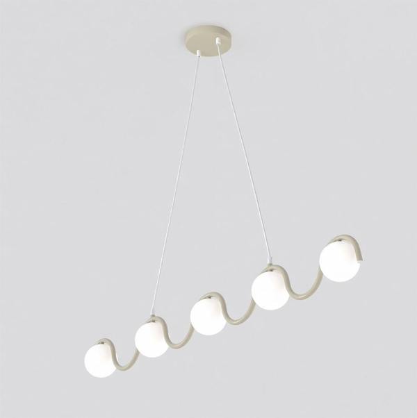 Emibig SINUS Pendant Lamp 5 x G9 Beige