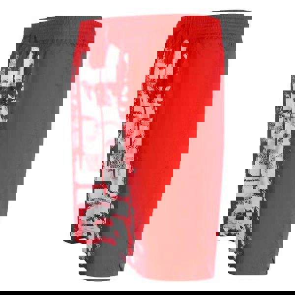 Diesel Mens BMBX-Powel Beach Board Shorts - Red - 