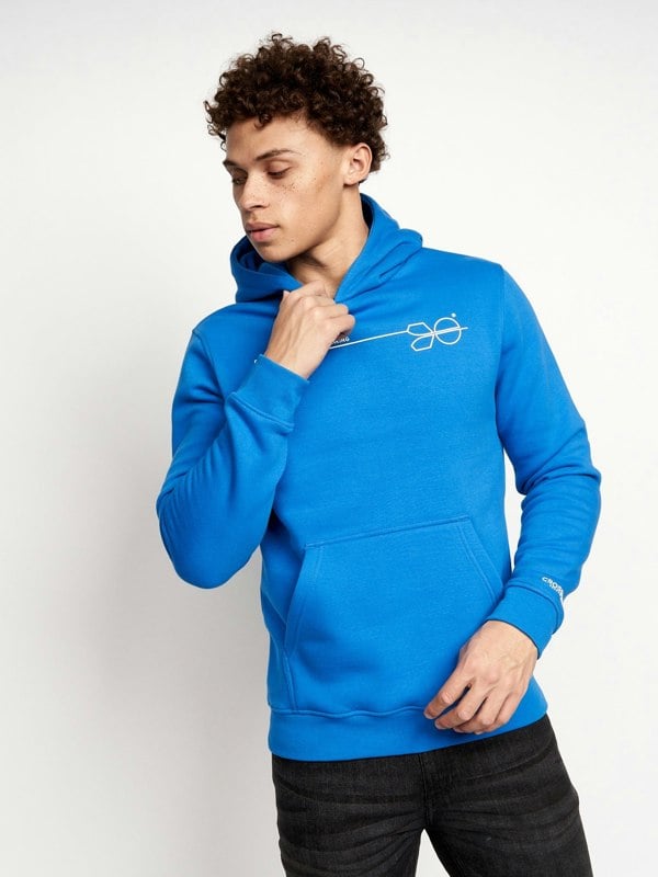 Crosshatch Burmax Hoodie 2pk Blue/Grey