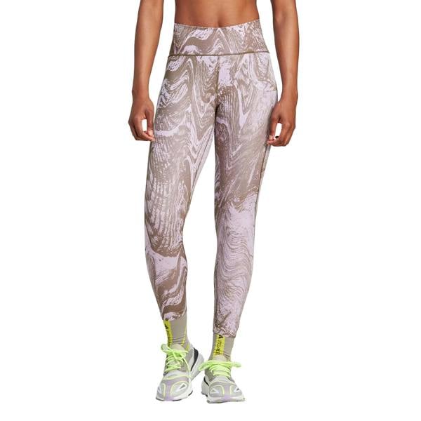 Adidas Womens/Ladies Marble Leggings - Purple - 