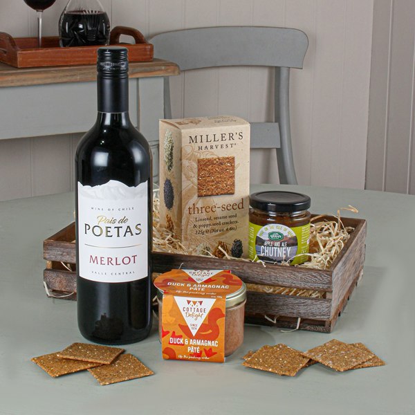 Virginia Hayward Wine & Pate Gift