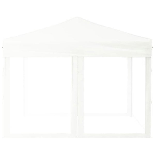 Berkfield Folding Party Tent with Sidewalls White 3x3 m