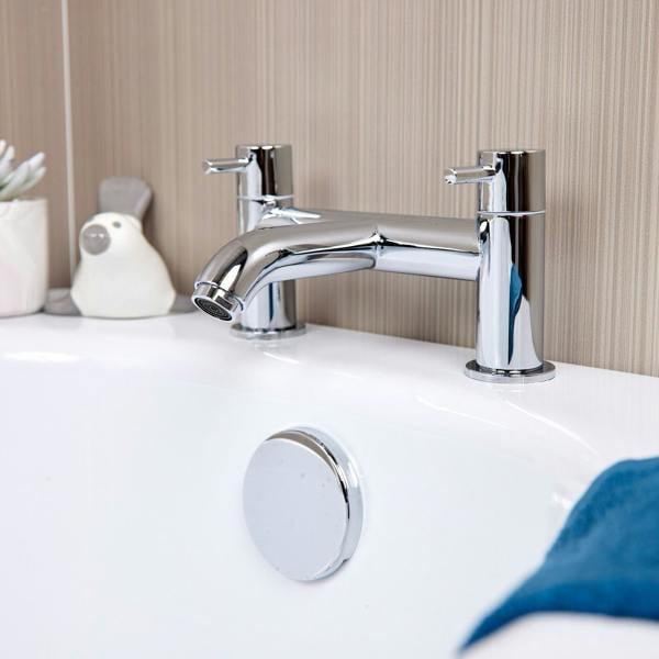 Flode Kumla | Bath Filler | Chrome