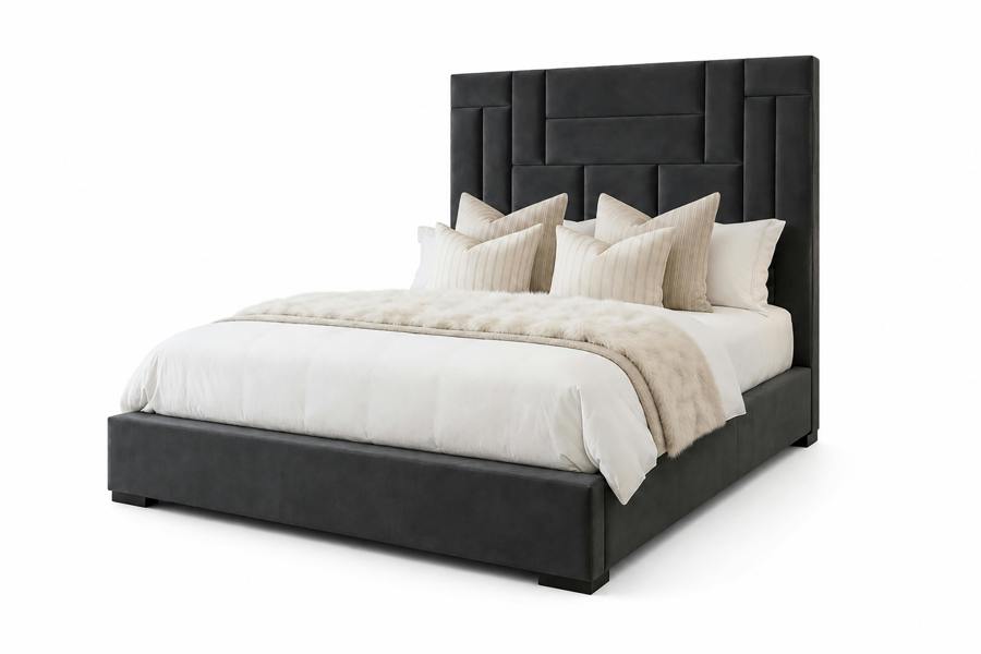 Paradise Beds Abstract Haven Ottoman Bed With Headboard