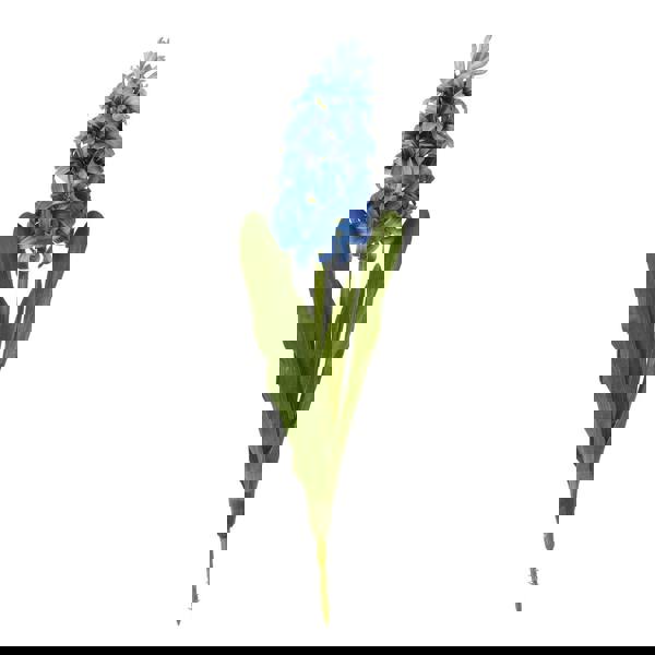 Hill Interiors Hyacinth Stem Artificial Plant - Blue - 