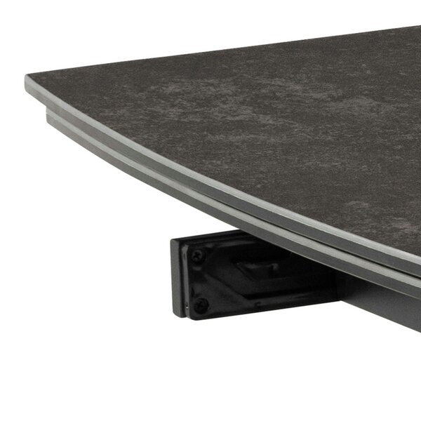 Wyld Haus Larkspur Black Ceramic Dining Table