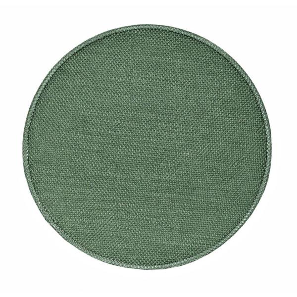 Vineyard Green Textured Linen Pendant Lighting Shade with Diffuser Image 5