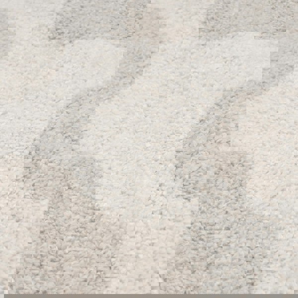 Moodi Shaggy Cream Rug, abstract design, soft underfoot feel | THE RUGS