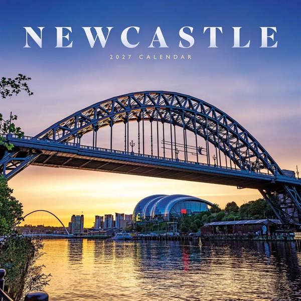 Newcastle Calendar 2027, Wall Calendars, Month To View, Travel, Gift
