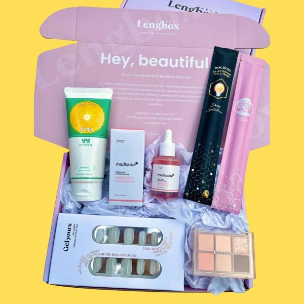 January Lengbox K-beauty korean skincare Gift subscription set
