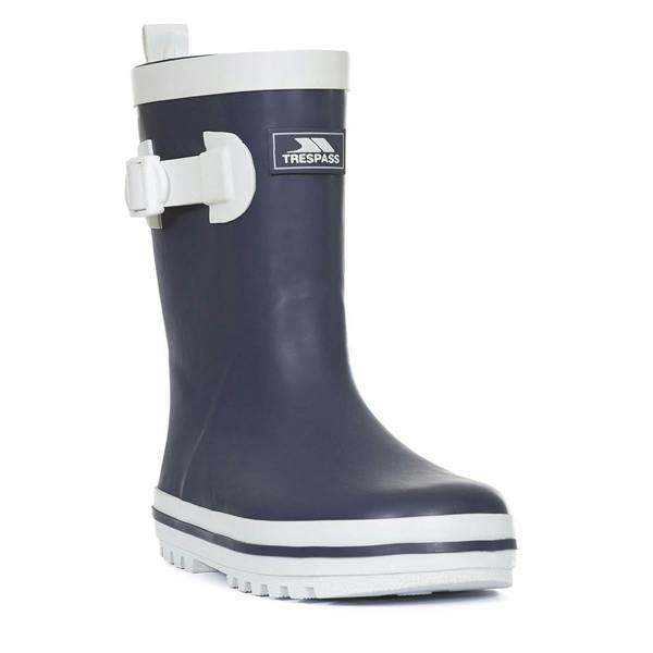 Trespass Childrens/Kids Trumpet Welly/Wellington Boots - Navy - 